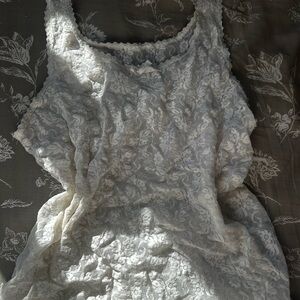 vintage y2k lace tank top